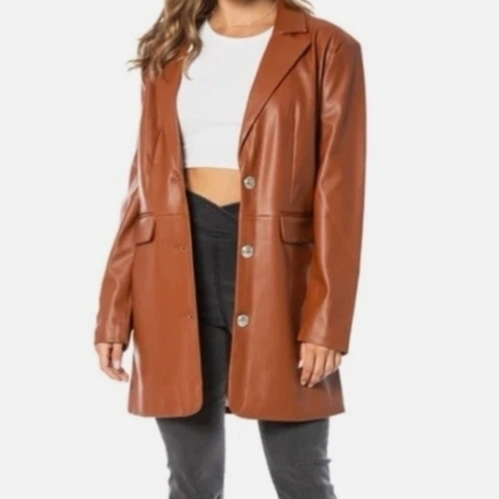 Juicy Couture Tan Oversized Trench - Picture 5 of 14